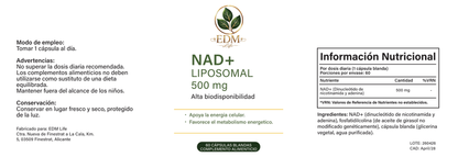 Nad+ Lipossomal - Alta Biodisponibilidad