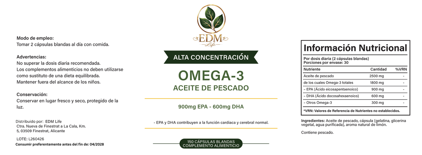 Omega 3 - Alta Concentración
