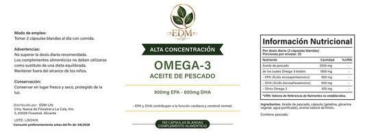 Omega 3 - Alta Concentración